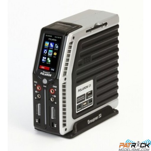 Graupner Polaron EX Argent Chargeur 12v