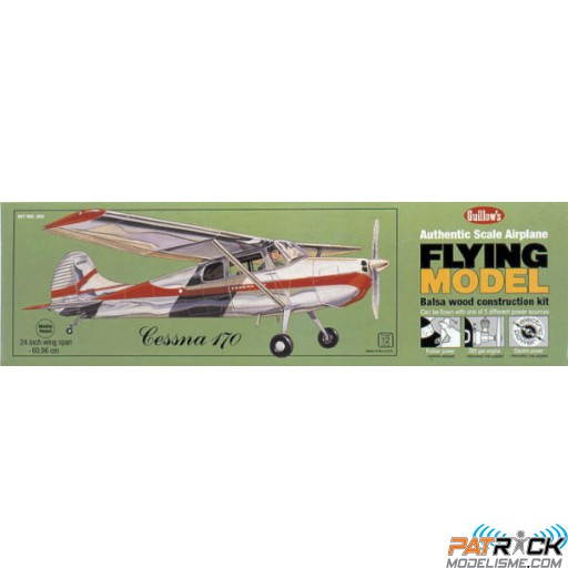 1/19e Guillow's Cessna 170 Kit 610mm