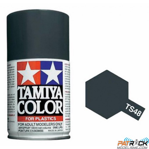 Bombe Tamiya TS-48 gunship gris mat