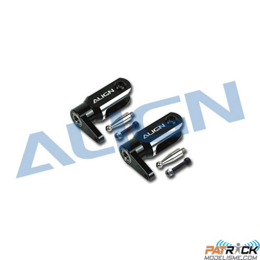 Pieds de pales noir - T-REX 500 3G/FLYBARLESS