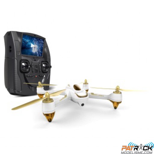 HUBSAN H501S X4 FPV GPS 1080P, Follow Me & Headless mode BLANC