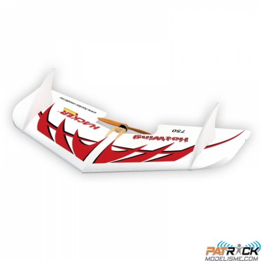 Aile volante Hotwing 750 TUSK rouge ARF Hacker Model