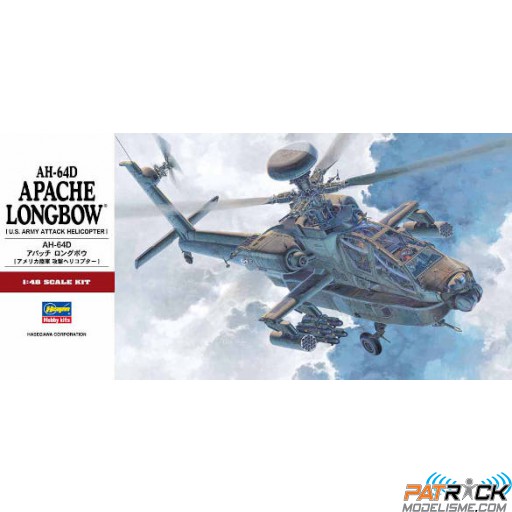 1/48e Hasegawa AH-64D Apache Longbow