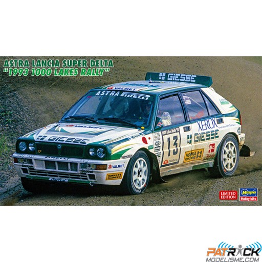1/24e Hasegawa Astra Lancia Super Delta "1993 1000 Lakes Rally"