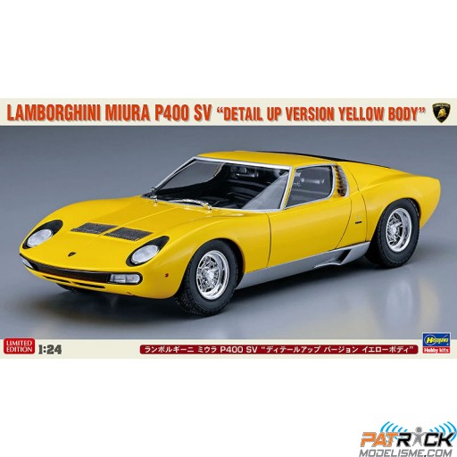 1/24e Hasegawa Lamborghini Miura P400 SV 1971