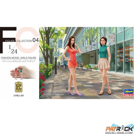 1/24e Hasegawa Figurines fashion girls