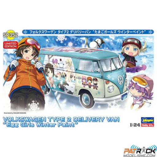 1/24e Hasegawa Volkswagen Delivery Van "Egg Girls Winter Paint " édition limitée