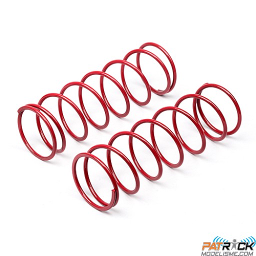 Ressort amortisseur gros diamètre (rouge/68mm/81gf/2p.)
