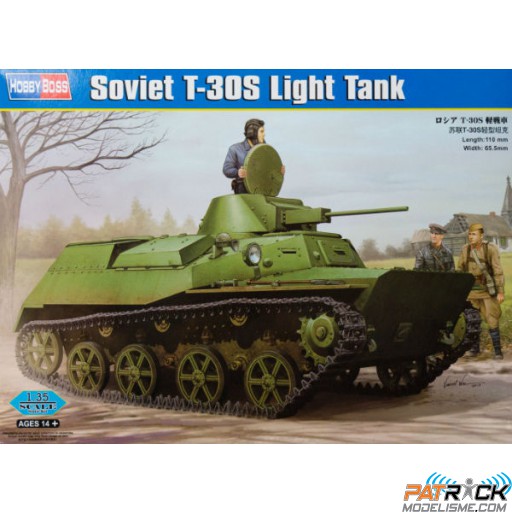 1/35e Hobby boss Soviet T-80S Light Tank