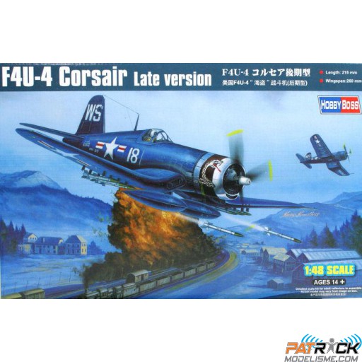 1/48e Hobby boss F4U-4 Corsair Late version