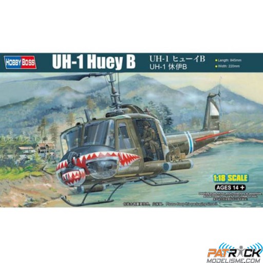 1/18e Hobby boss UH-1 Huey B