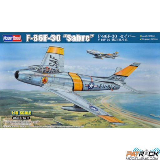 1/18e Hobby Boss F-86F-30 "Sabre" SUR-COMMANDE