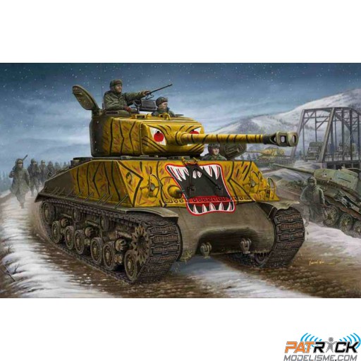 1/48e Hobby Boss US M4A3 E8 Tank