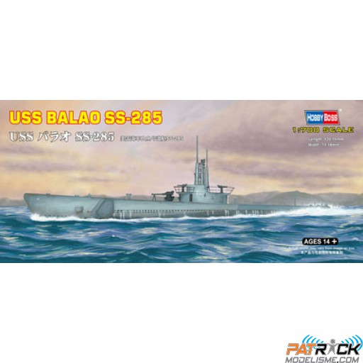 1/700e Hobby Boss USS BALAO SS-285
