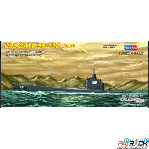 1/700e Hobby Boss USS GATO SS-212 1941