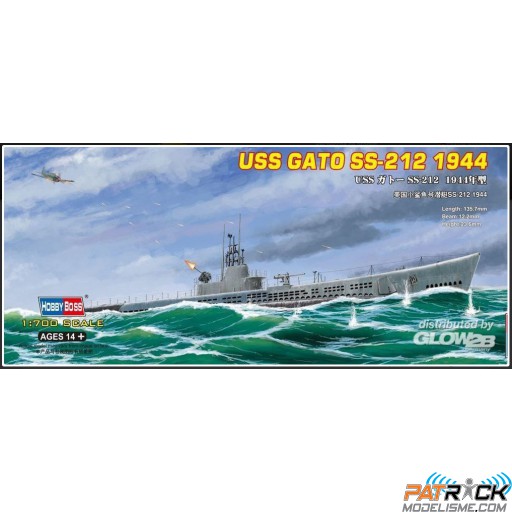 1/700e Hobby Boss USS GATO SS-212 1944