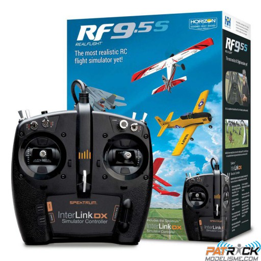 Simulateur de vol RealFlight 9.5S avec contrôleur Interlink multimode