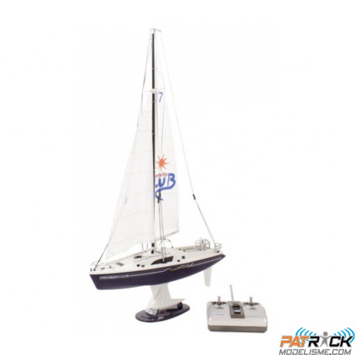 Voilier Hobby Engine UNIVERSITY CLUB avec radio 2,4 GHz