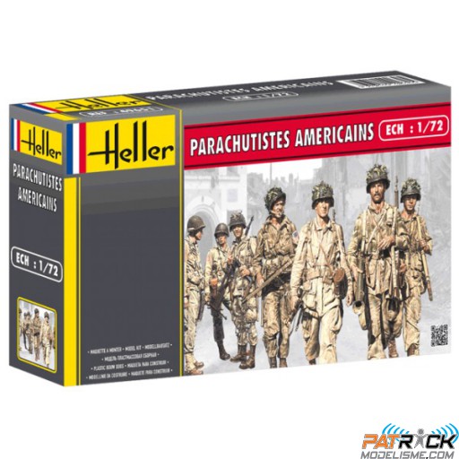 1/72e Heller parachutistes américains
