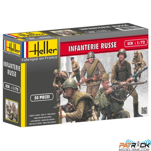 1/72e Heller infanterie russe