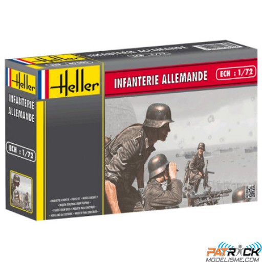 1/72e Heller infanterie allemande