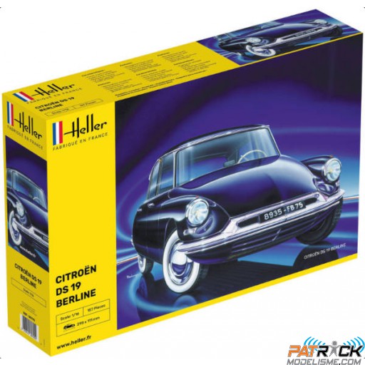 1/16e Heller Citroën DS 19 Berline