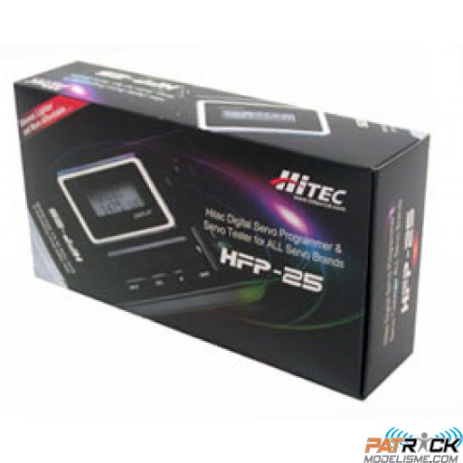 BOITIER DE PROGRAMMATION DES SERVOS DIGITAUX HITEC HFP-25