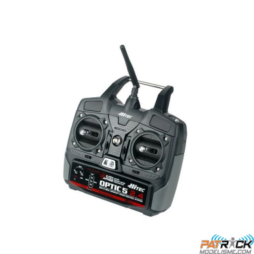 Hitec OPTIC 5  2.4GHz + récepteur Minima 6t
