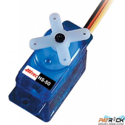 Servo Hitec HS-50/0.6KG.CM/0.09s/nylon