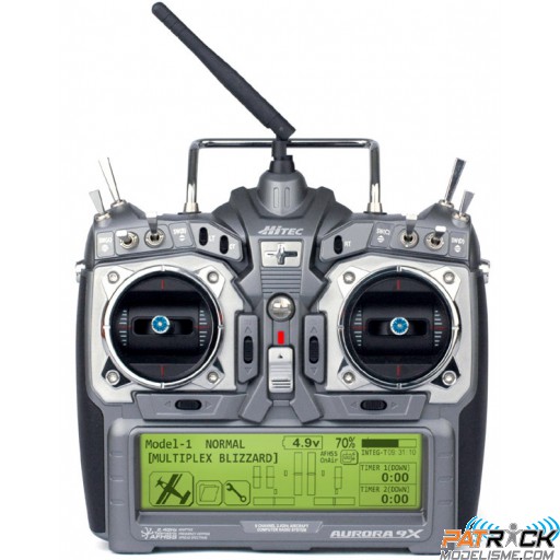 Hitec AURORA 9 X 2.4GHz, EMETTEUR SEUL