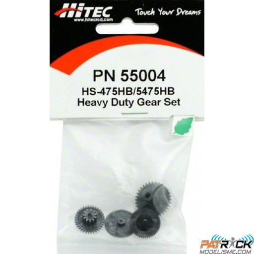 Pignons servo Hitec HS-475HB/5475HB karbonite