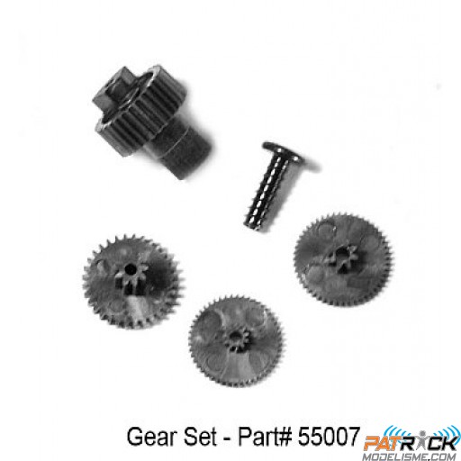 Pignons servo Hitec HS-56HB karbonite