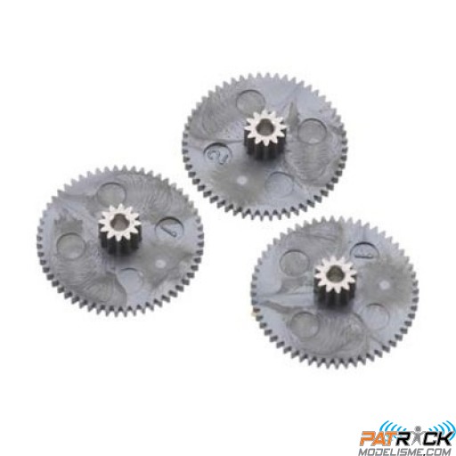 Pignons fusibles Hitec (x3) MP HS-225/5245/7235MH/7245MH