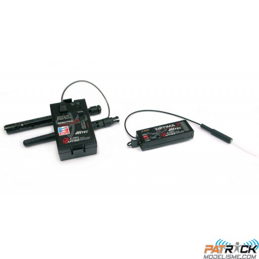 Hitec combo module HF SPECTRA 24 + récepteur OPTIMA 9