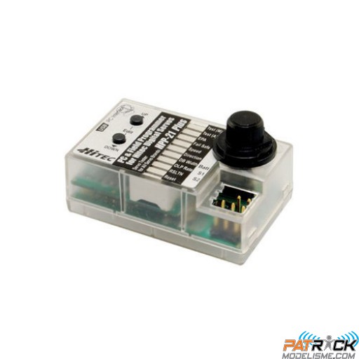 Boitier de programmation de terrain et PC pour servos digitaux Hitec HPP-21 plus