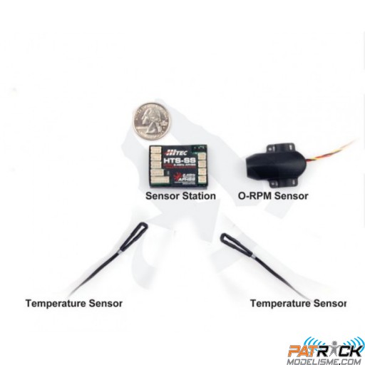 Hitec Système de télémetrie (combo) 2.4Ghz HTS Pack BASIC pour hélicoptère