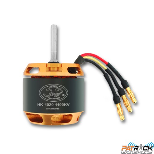 Moteur brushless Scorpion HK4020 1100KV Heli class 500/550