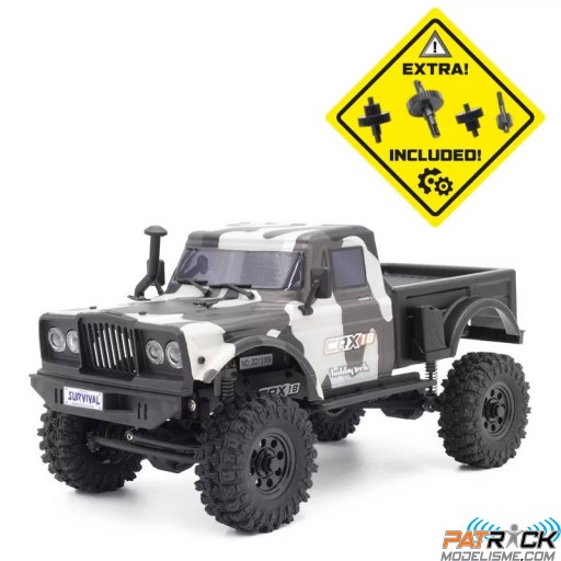 Hobbytech CRX18 crawler Blanc 1/18e Prête à rouler