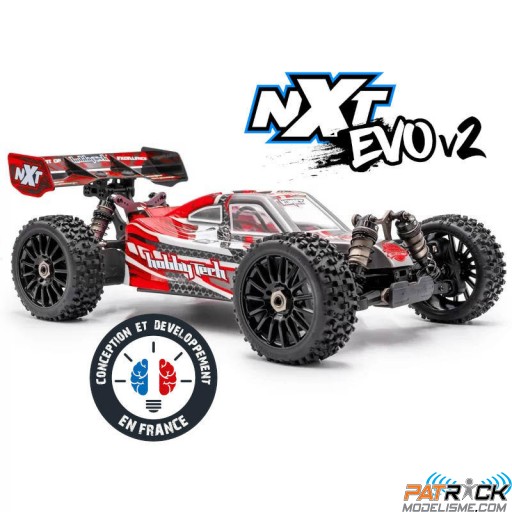 Hobbytech Spirit NXT EVO 4S V2 Rouge 1/8e
