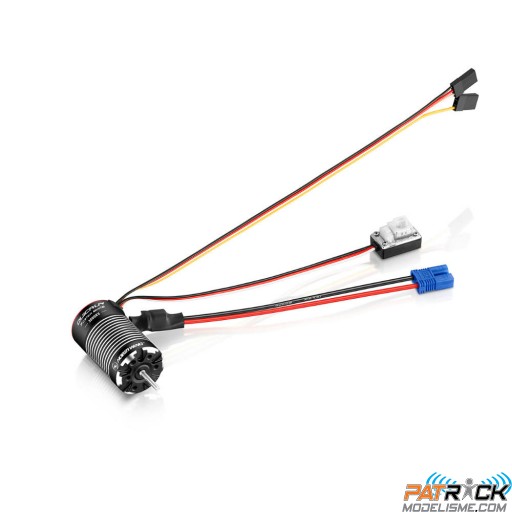 Hobbywing Combo Quicrun Fusion Mini16 370spec 3000kV Crawler 1/16e