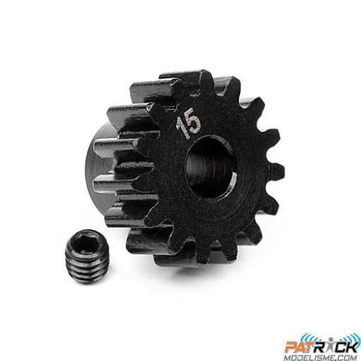 PIGNON 15 DENTS (1M/AXE 5mm) FLUX