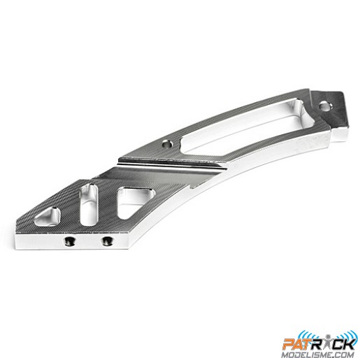 Plaque anti-torsion arrière CNC ALU - BULLET EP/GP/FLUX