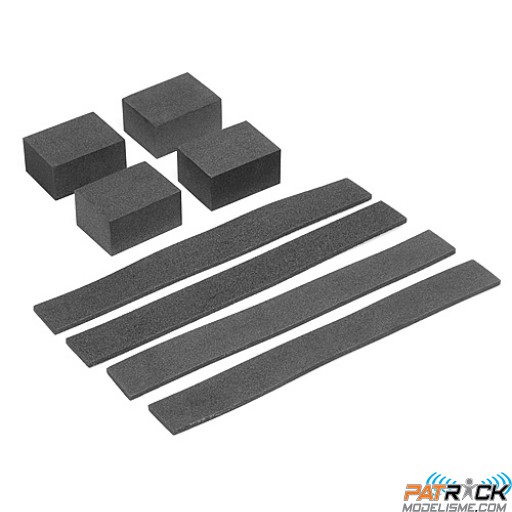 ENSEMBLE FEUILLE/BLOCS MOUSSE (4p.) - CALE DE BATTERIE