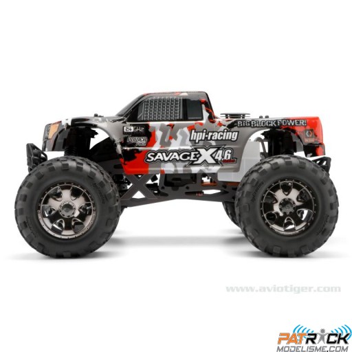 HPI Savage X 4.6 2.4ghz RTR New Carro TH