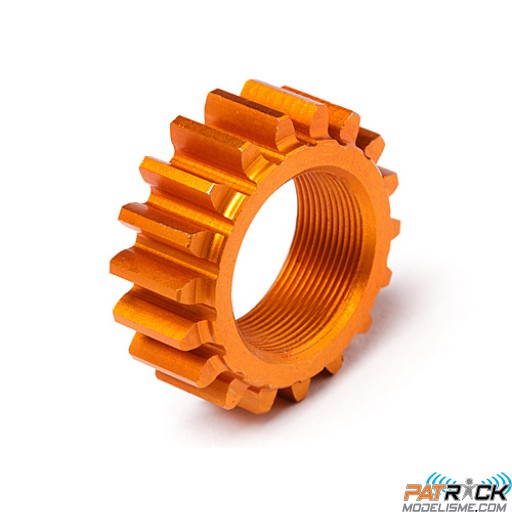 PIGNON FILETE 18D x 12mm (1M) (ORANGE) - NITRO 3