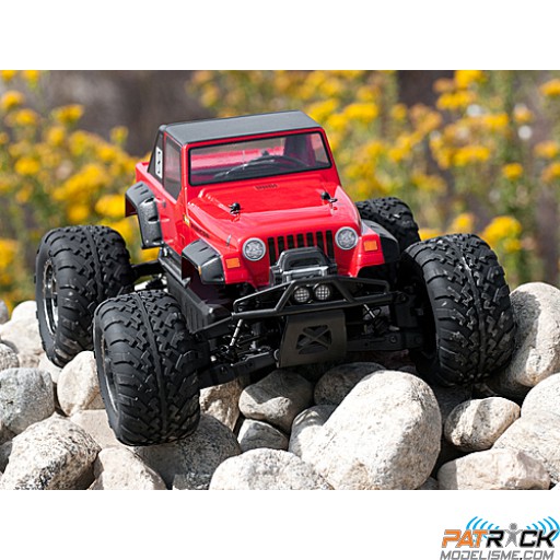 Carrosserie à peindre JEEP WRANGLER RUBICON - SAVAGE XS FLUX 1/12e