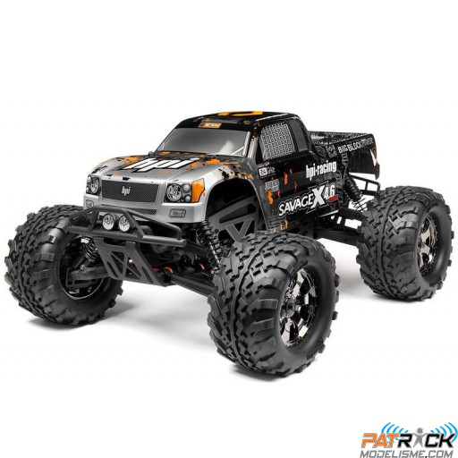 HPI Savage X 4.6 ARGENT/NOIR 2.4ghz RTR TH