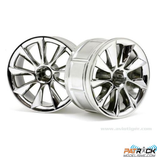 Jantes HPI LP32 ATG RS8 CHROME , la paire