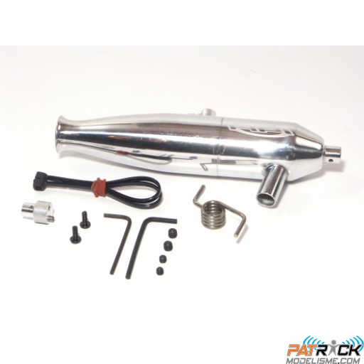 Silencieux aluminium poli – SAVAGE X & XL