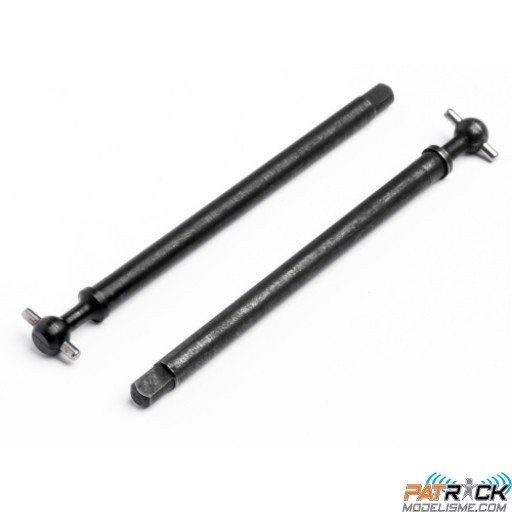 AXE TRANSMISSION 6x82mm 2 pièces - CRAWLER KING/WHEELY KING
